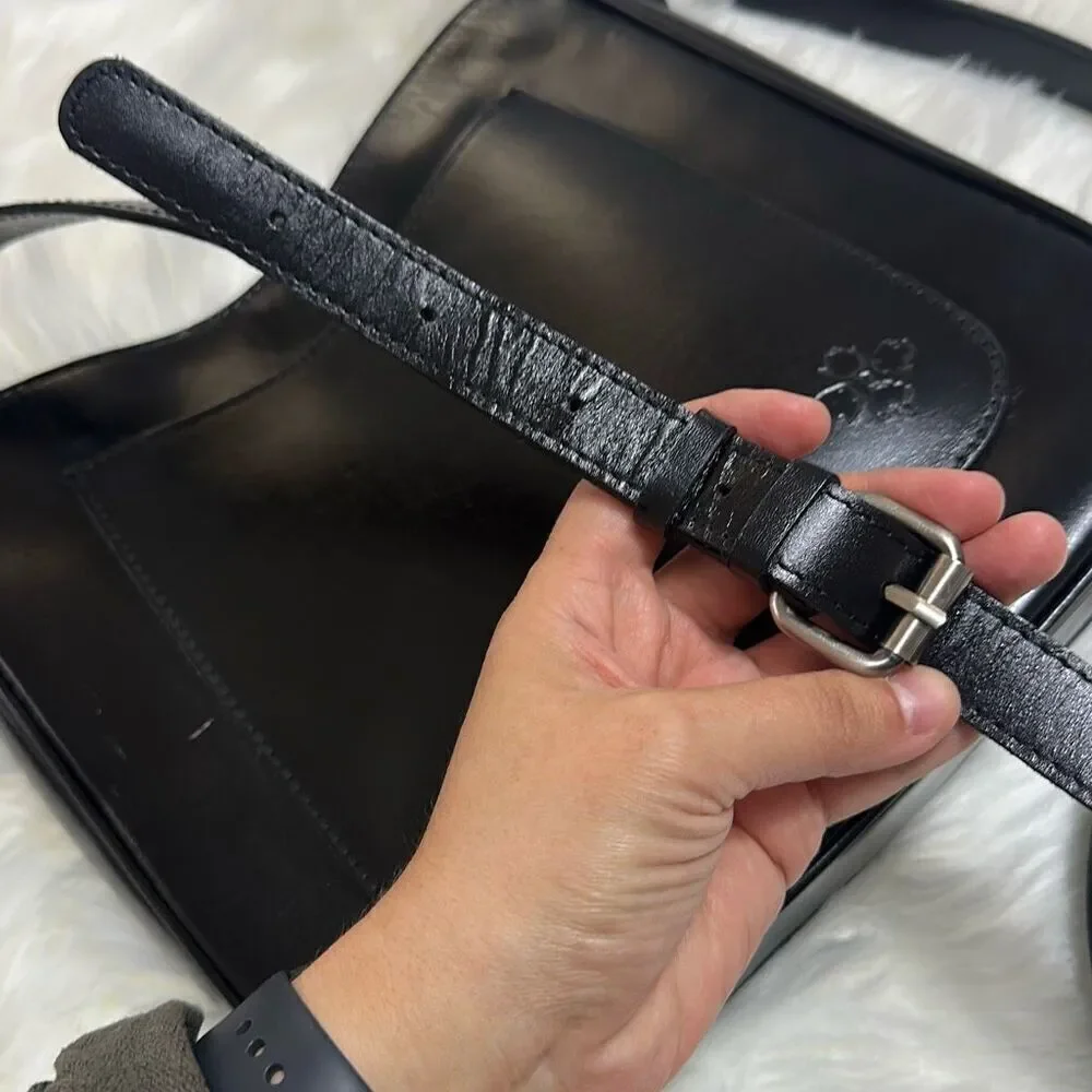 Patricia Nash Emeline Black Leather Crossbody Bag - Picture 9 of 13